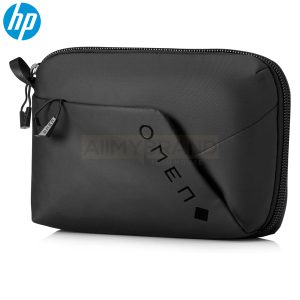 HP Gaming Omen Transceptor Pouch For Pc Accessories Organizer Pockets Waterproof & Robust Material Black 3J047AA