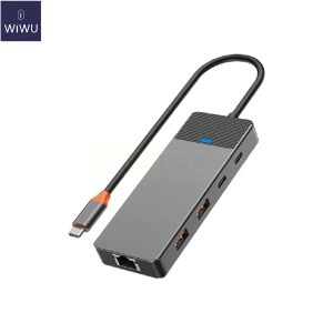 WiWU Linker A923RPT 9 In 1 Adapter USB-C Hub